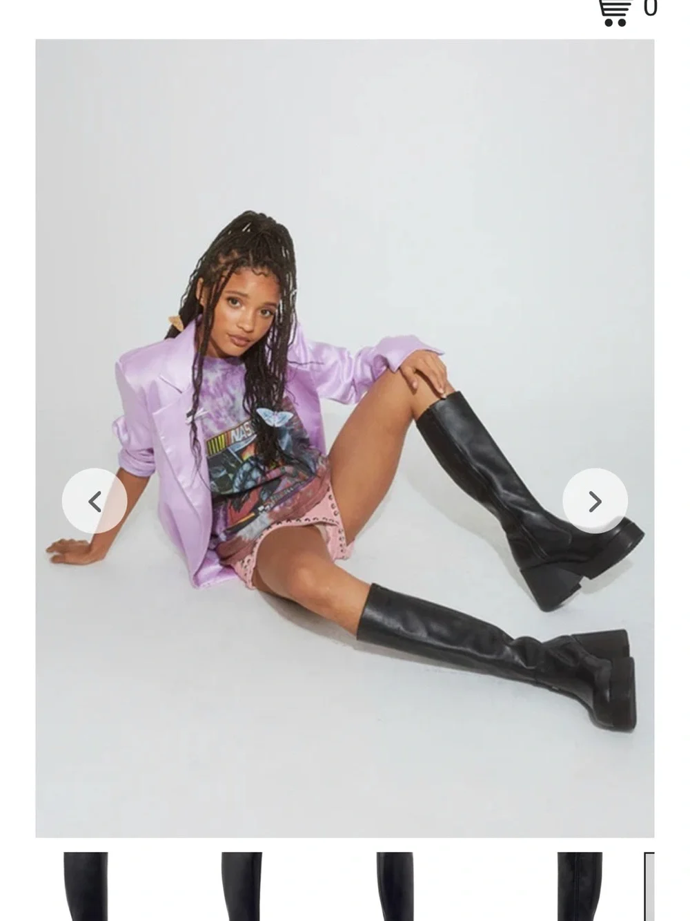 Roc Australia Pharoah platform leather boots